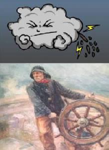 Image for spalding lecture clouds and captain of a ship